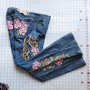 Dissney store Princess rose Glod size 6 jeans